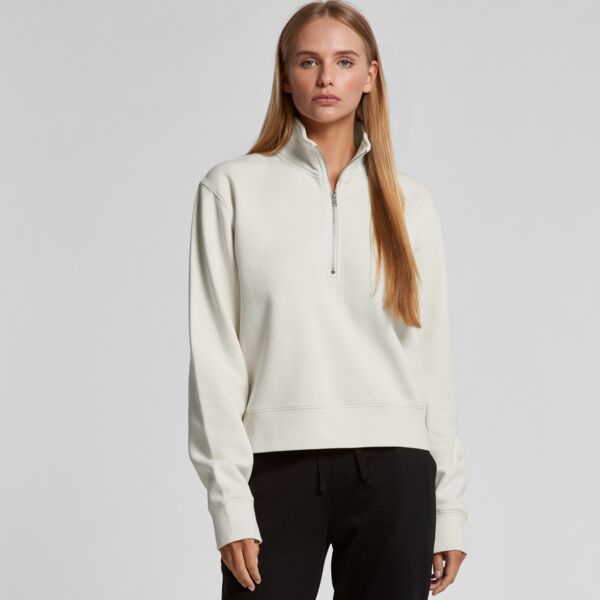 AS Colour Womens Stencil Half Zip Thumbnail